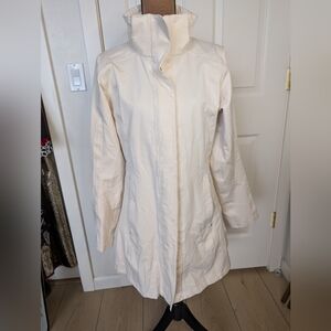 Patagonia Tres  H2nO Full Zip Shell Off-White ***Missing Inner Jacket Hood!***